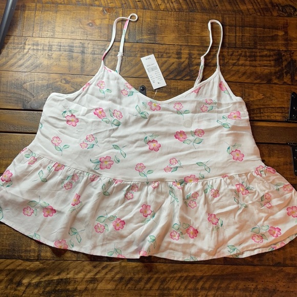 L.A. Hearts floral tank - Picture 1 of 5